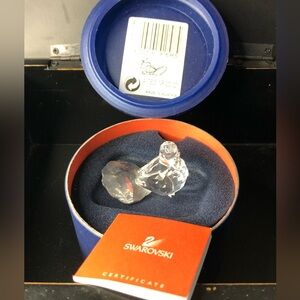 Swarovski Clear Crystal Dove in Box (retired)